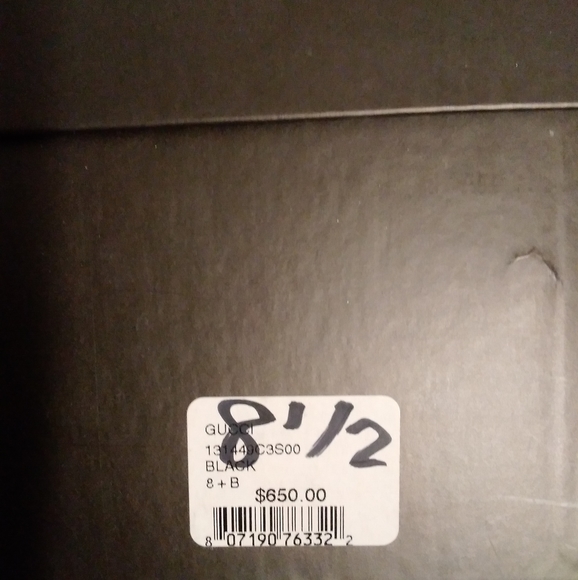 Gucci Leather Bootie Leather with Mohair - Picture 14 of 15